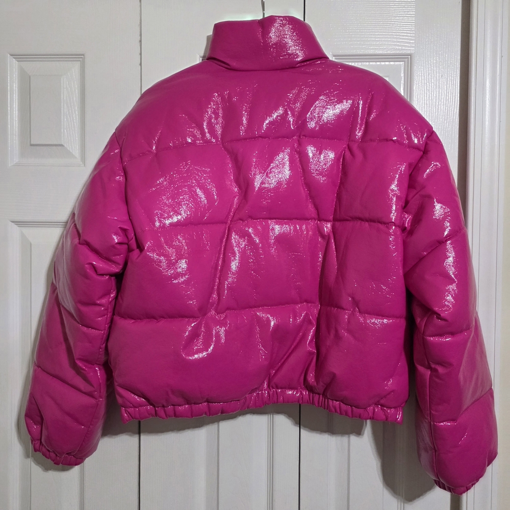 Forever 21 Pink Puffer Jacket - Picture 2 of 13